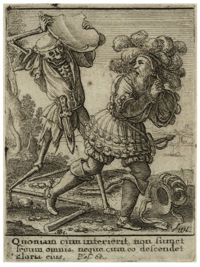 Count. State 2 by Wenceslaus Hollar